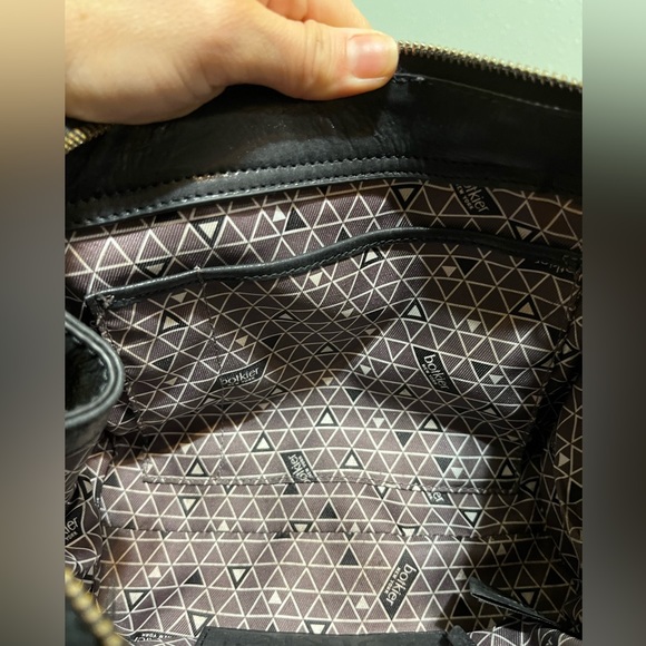 Metallic Black Botkier mini tote and crossbody bag - Picture 10 of 12